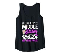 Femme Chemise Middle Sister I'm The Reason We Have Rules Débardeur