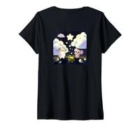 Femme Cherchez Les étoiles T-Shirt avec Col en V