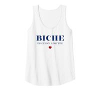 Femme Chérie Petit Nom Bichette biche Amour Fille surnom Biche Débardeur