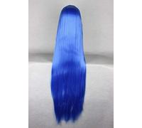 Femme cheveux longs raides 100 CM perruques résistant à la chaleur synthétique Anime Cosplay perruque Halloween carnaval fête femmes Cosplay perruques QS W