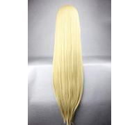 Femme cheveux longs raides 100 CM perruques résistant à la chaleur synthétique Anime Cosplay perruque Halloween carnaval fête femmes Cosplay perruques AP J