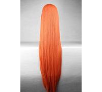 Femme cheveux longs raides 100 CM perruques résistant à la chaleur synthétique Anime Cosplay perruque Halloween carnaval fête femmes Cosplay perruques AP I