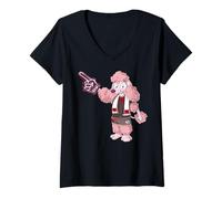Femme Chiots albanais / fans d'Albanie T-Shirt avec Col en V