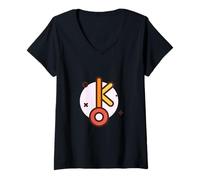 Femme Chiron - Astrologie Astrologique Planétoïde Zodiaque T-Shirt avec Col en V