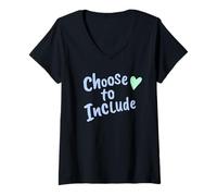 Femme Choisissez d'inclure T-Shirt avec Col en V