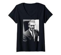 Femme Chuck Berry, Guitariste de Rhythm & Blues 1964 T-Shirt avec Col en V