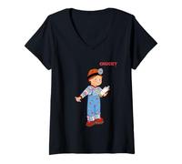 Femme Chucky Doctor of Death T-Shirt avec Col en V