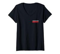 Femme Chucky x Dead by Daylight Collaboration Edition T-Shirt avec Col en V