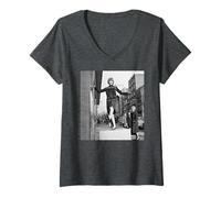 Femme Cilla Black Blind Date Présentateur Chanteur en 1964 T-Shirt avec Col en V