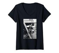 Femme Cilla Black Pantomime 1983, présentatrice de Blind Date T-Shirt avec Col en V