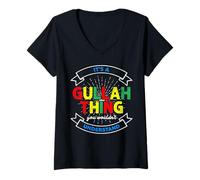 Femme Citation artistique It's A Gullah Thing You Wouldn't Understand T-Shirt avec Col en V