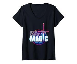 Femme Citation de Connor MacLeod de Highlander It's A Kind of Magic T-Shirt avec Col en V