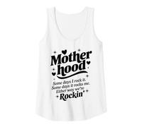 Femme Citation de maternité Some Days I Rock It | Funny Honest Mom Life Débardeur