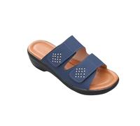 Femme Claquette Sandales Orthopedique Femmes Été Pantoufles Bohême Compené Claquette Respirant Sandales Claquettes Orthopédique Femme Été Pantoufles Rétro Compensé Claquette Épaisse