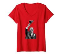 Femme Classique Historique du Maire de Chicago, Richard J. Daley T-Shirt avec Col en V