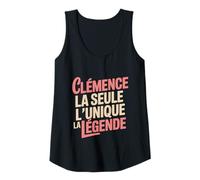 Femme Clémence Femme Humour Idée Cadeau Humoristique Drôle Débardeur