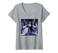 Femme Clip vidéo de Ozzy Osbourne Bark At The Moon Simon Fowler T-Shirt avec Col en V