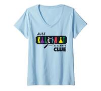 Femme Cluedo Just Killin It As Always Clue T-Shirt avec Col en V