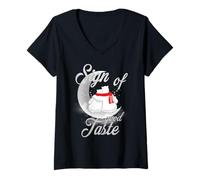 Femme Coca-Cola Christmas Polar Bears Sign of Good Taste T-Shirt avec Col en V