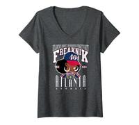 Femme Code régional The Infamous Freaknik 404 Atlanta Géorgie T-Shirt avec Col en V