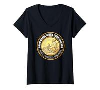 Femme Code Talkers Honor | Tribu des Sioux de Crow Creek T-Shirt avec Col en V