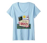 Femme Code Works I Don't Know Why Meme T-Shirt avec Col en V
