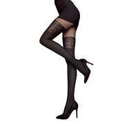 Femme Collants Noira de Fiore - Noir - 40
