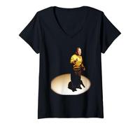 Femme Comédien de Norman Wisdom, The Early Bird, Où est Charley Actor ? T-Shirt avec Col en V