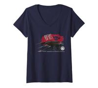 Femme Comment Dresser Votre Film Dragon 2025 prêt à Voler T-Shirt avec Col en V