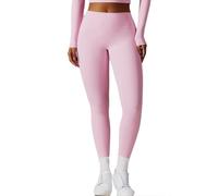 Femme Compression Taille Haut Push up Slim Fit Butt Lift Élastique Legging Tight Pantalon de Joggings Gym Running Course(Size:xl,Color:Pink)