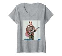 Femme Concert Stereophonics Kelly Jones Big Noise à Cardiff T-Shirt avec Col en V