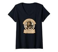 Femme Confidence Installed and Updated T-Shirt avec Col en V