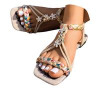 Femme Confortable Chaussures De Loisirs Légères Orthopedique Sandale Sandales Femme Été Confortable Sandales Été Compensées Avec Bande Croisée Pantoufles Anatomiques Confortables Fabriqué En Italie