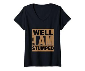 Femme Cool, eh Bien, Je suis perplexe T-Shirt avec Col en V