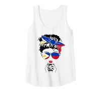 Femme Cool Philippin Coffee Mama Girl Aunt Philippines Flag Graphic Débardeur