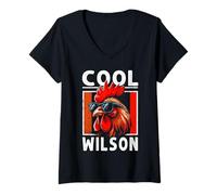 Femme Cool Wilson, Funny Meme Wilson Lo Siento T-Shirt avec Col en V