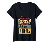 Femme Coordinateur du Chaos Extraordinaire T-Shirt avec Col en V