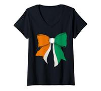 Femme Coquette Coquette Côte D'Ivoire Côte D'Ivoire Akan Mandé Gur Pride T-Shirt avec Col en V