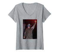 Femme Corey Taylor Slipknot Wait and Bleed Nu Metal Andy Willsher T-Shirt avec Col en V