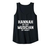 Femme Costume de Musicien Hannah Gen Z Millennial Music Hannah Song Débardeur