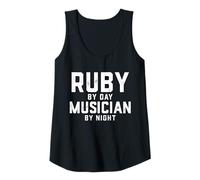 Femme Costume de Musicien Ruby Gen Z Millennial Music Ruby Meme Song Débardeur