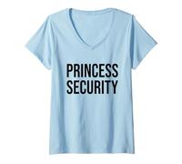 Femme Costume de Princesse pour Halloween T-Shirt avec Col en V