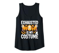 Femme Costume d'halloween « Exhausted Mom is My Costume » pour Femme Débardeur