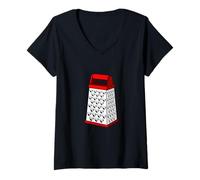 Femme Couleur Rouge Love-Hurts Red Graphic T-Shirt avec Col en V