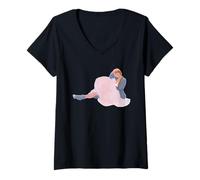 Femme Cours Ce que nous ferons De Gros Tee T-Shirt avec Col en V