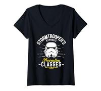 Femme Cours de prévention de l'hypnose de Stormtrooper T-Shirt avec Col en V