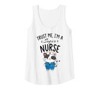 Femme Croyez-Moi, Je suis Une Super infirmière - Chat Infirmier Débardeur