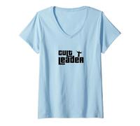Femme Cult Classic - Cult Leader T-Shirt avec Col en V