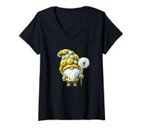 Femme Dandelion Flower Accessories For Women & Men Cute Wildflower T-Shirt avec Col en V