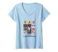Femme dans Mon ère de Taekwondo T-Shirt avec Col en V
